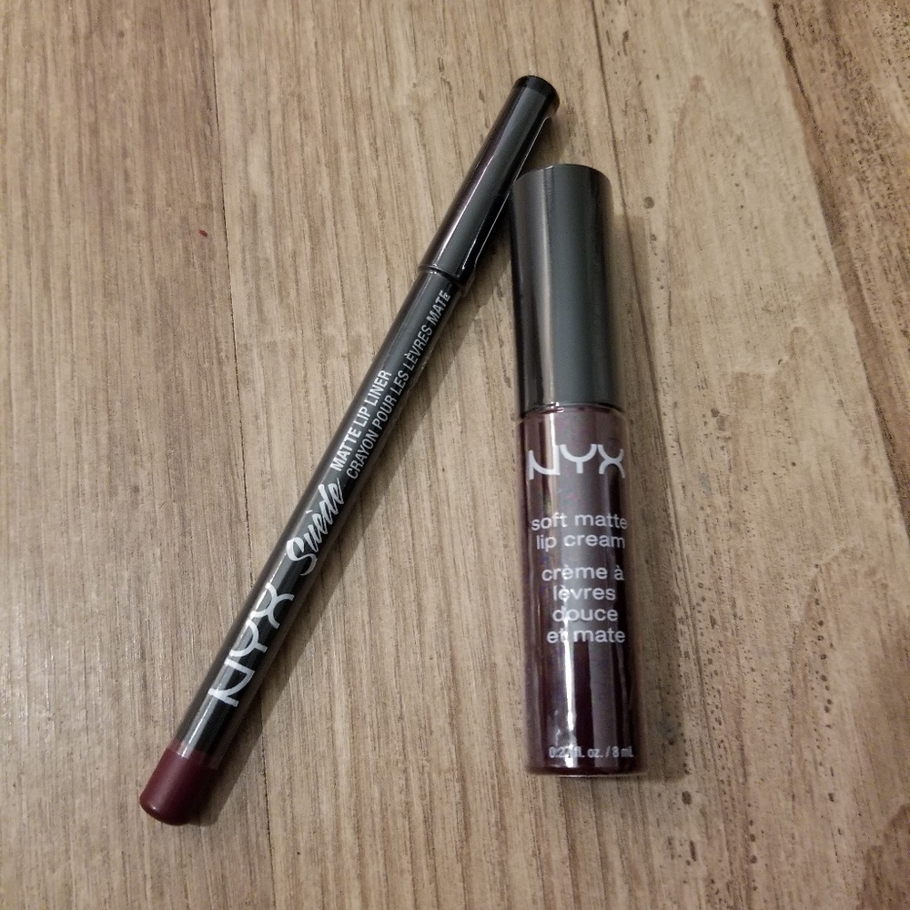 Nyx | matte liner and matte gloss
